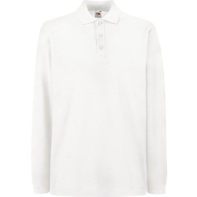 Fruit Of The Loom Premium Long Sleeve Polo