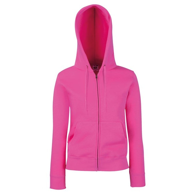 Fruit Of The Loom Women's Premium 70/30 Hooded Sweatshirt Jacket