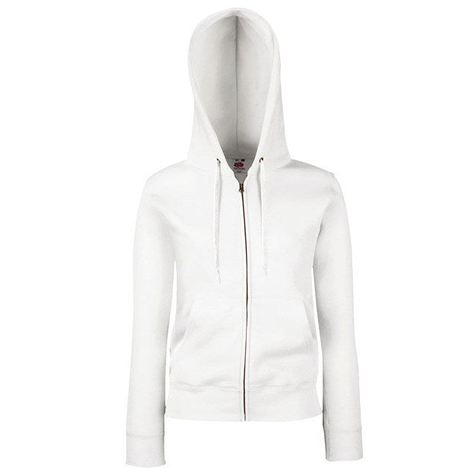 Fruit Of The Loom Women's Premium 70/30 Hooded Sweatshirt Jacket