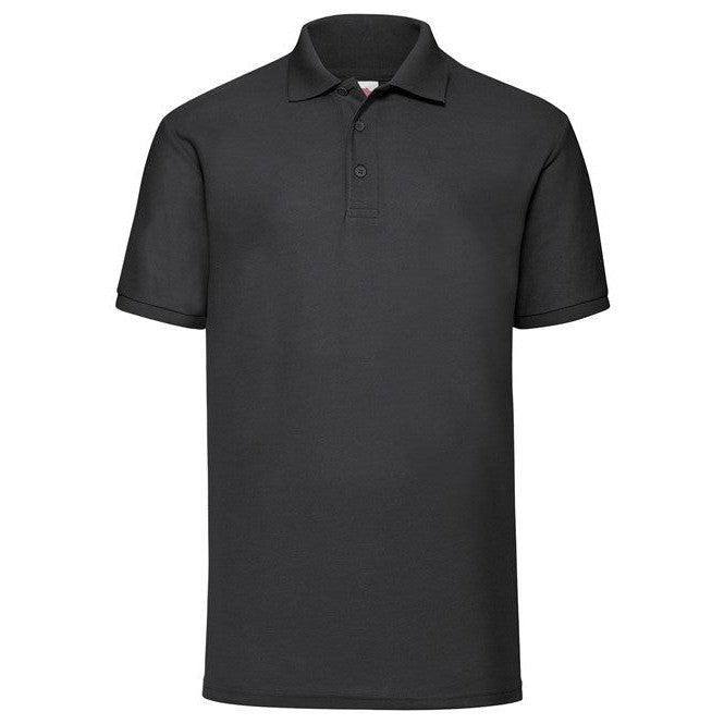 Fruit Of The Loom 65/35 Polo - Black*