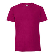 Fruit Of The Loom Iconic 195 Ringspun Premium T - Cranberry