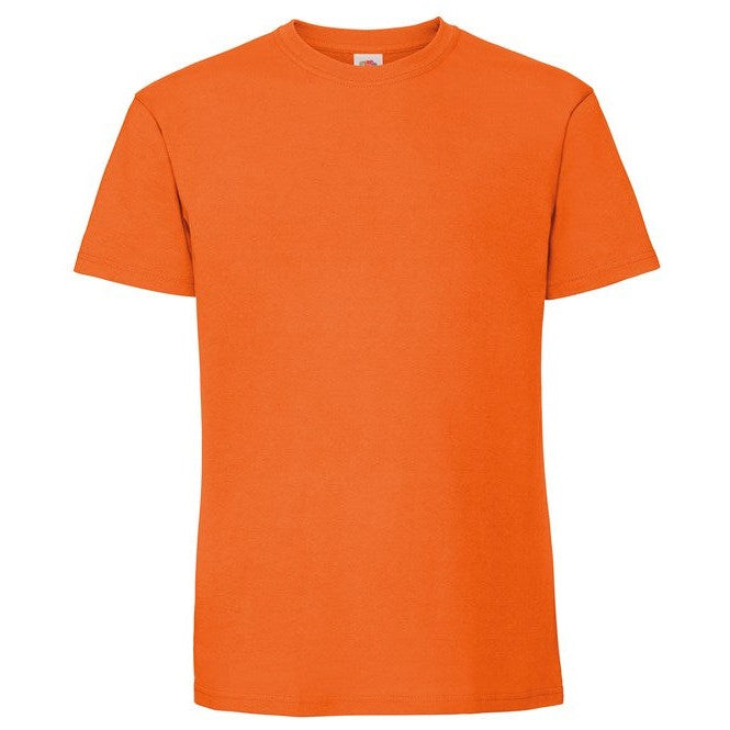 Fruit Of The Loom Iconic 195 Ringspun Premium T - Orange
