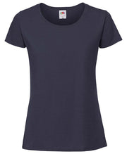 Fruit Of The Loom Women's Iconic 195 Ringspun Premium T-Shirt - Deep Navy