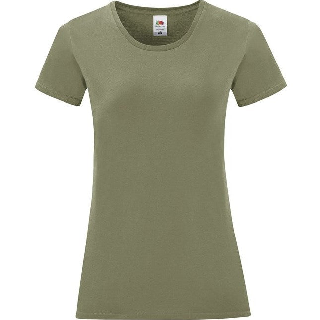 Fruit Of The Loom Women's Iconic T - Classic Olive