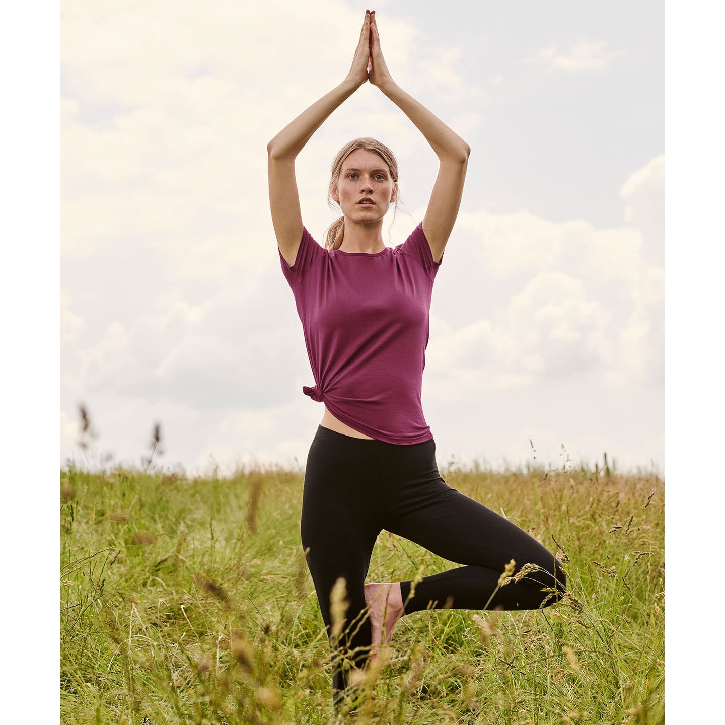 Fruit Of The Loom Women's Iconic T - Heather Burgundy
