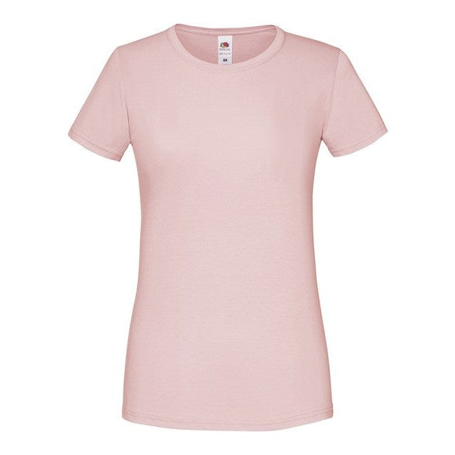 Fruit Of The Loom Women's Iconic T - Powder Rose