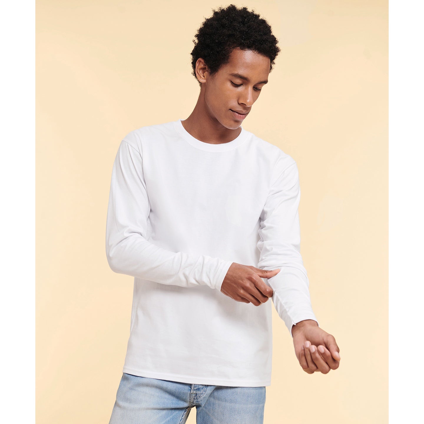 Fruit Of The Loom Iconic 195 Ringspun Premium Long Sleeve T