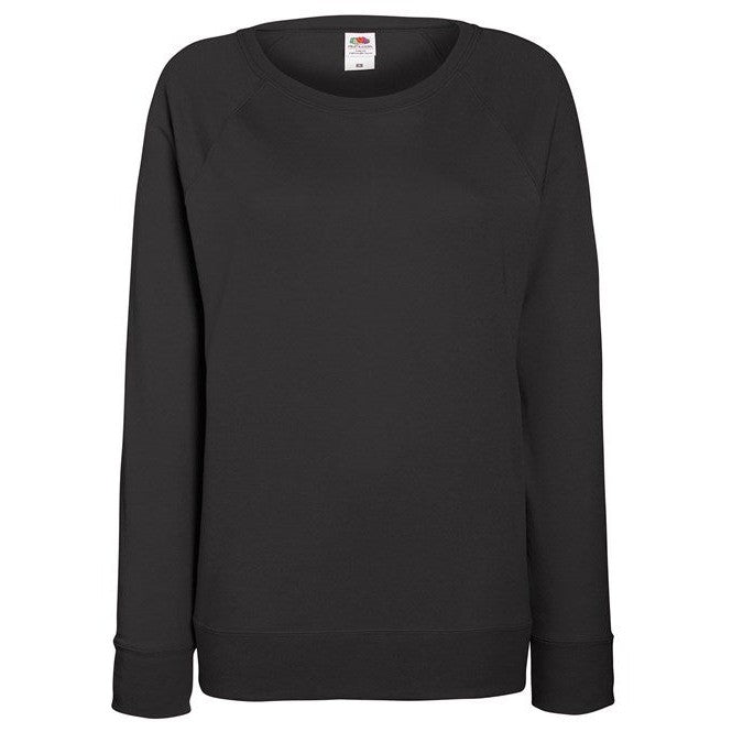 Fruit Of The Loom Women's Lightweight Raglan Sweatshirt