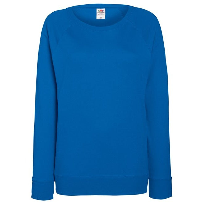 Fruit Of The Loom Women's Lightweight Raglan Sweatshirt