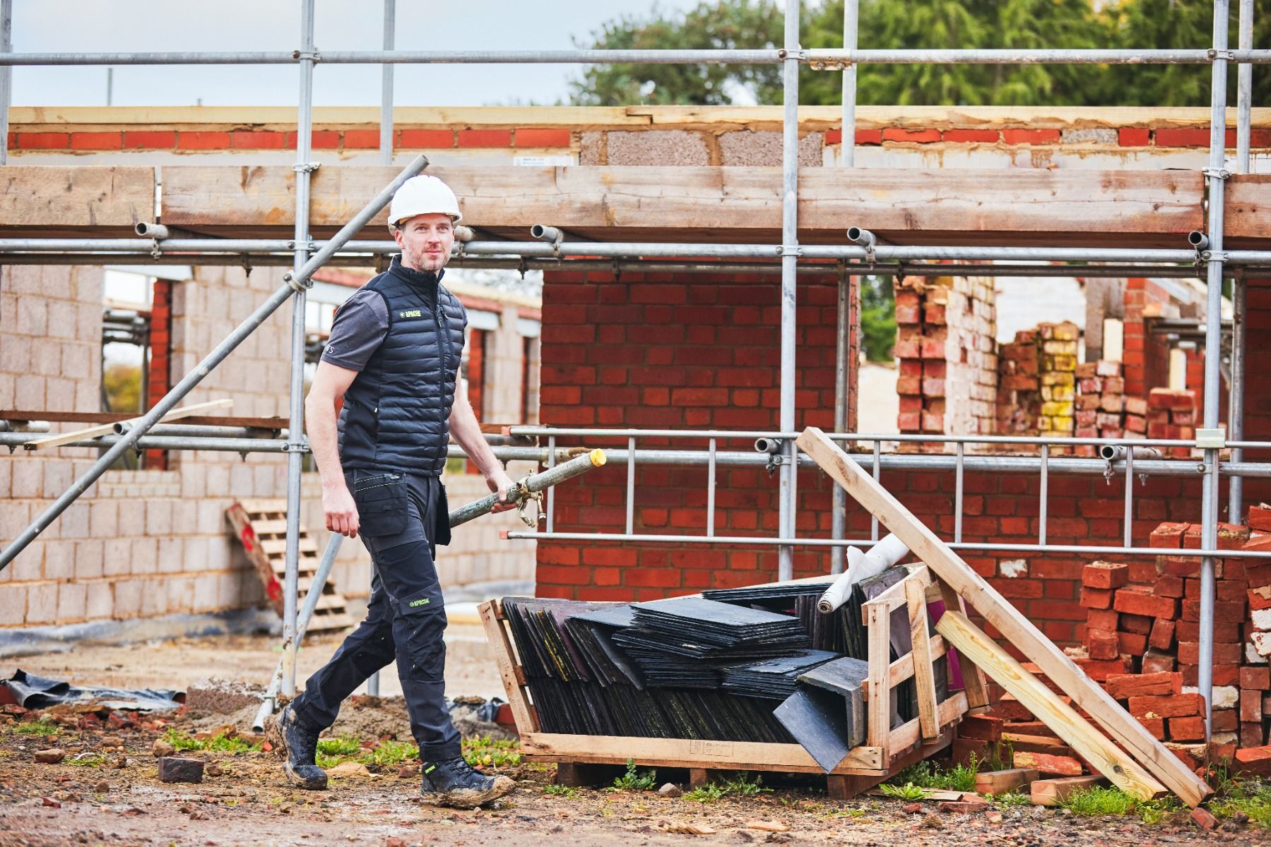 Edmonton GRS Certified Recycled Leather Safety Boot