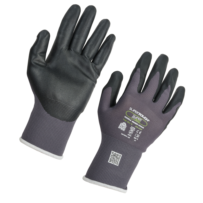 Supertouch Superfit Eco Gloves Nitrile Micro Foam