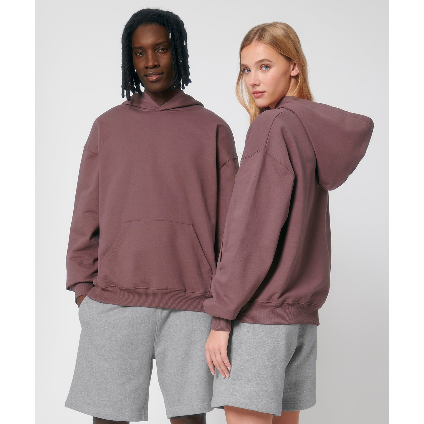 Stanley/Stella Unisex Cooper Dry Hoodie Sweatshirt (Stsu797) - Kaffa Coffee