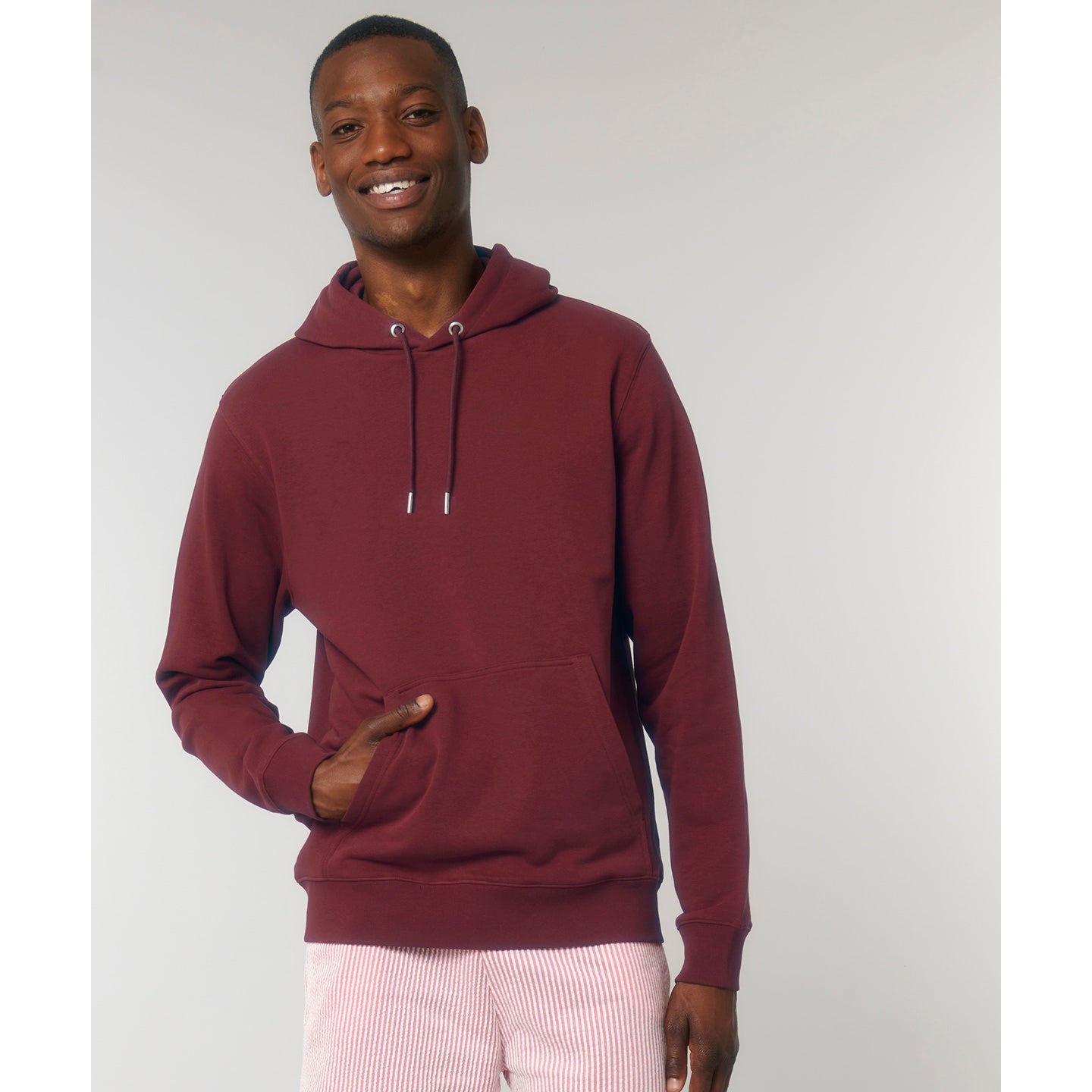 Stanley/Stella Unisex Archer Hoodie Sweatshirt (Stsu011) - Burgundy