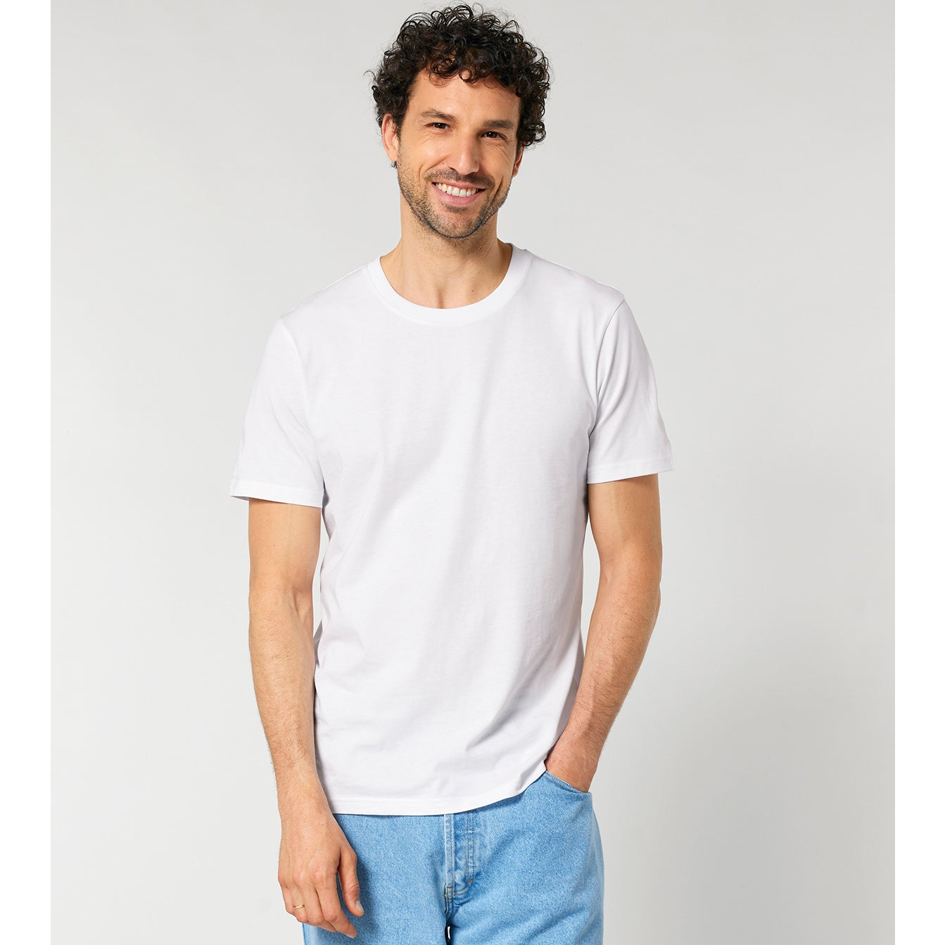 Stanley/Stella Unisex Crafter Iconic Mid-Light T-Shirt (Sttu170) - White