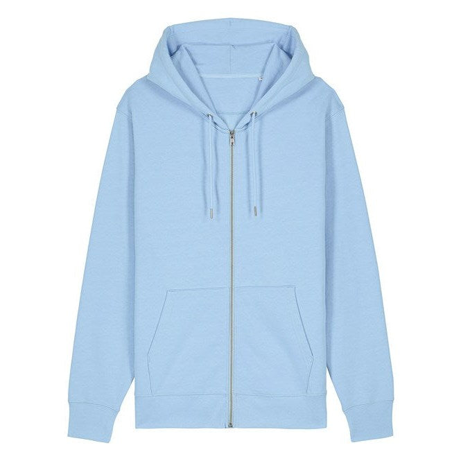 Stanley/Stella Unisex Cultivator 2.0 Iconic Zip-Thru Hoodie Sweatshirt (Stsu179) - Blue Soul