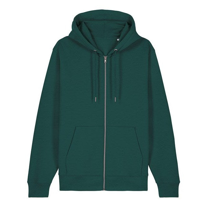 Stanley/Stella Unisex Cultivator 2.0 Iconic Zip-Thru Hoodie Sweatshirt (Stsu179) - Glazed Green