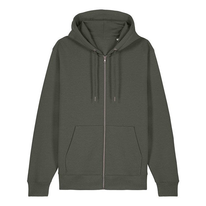 Stanley/Stella Unisex Cultivator 2.0 Iconic Zip-Thru Hoodie Sweatshirt (Stsu179) - Khaki