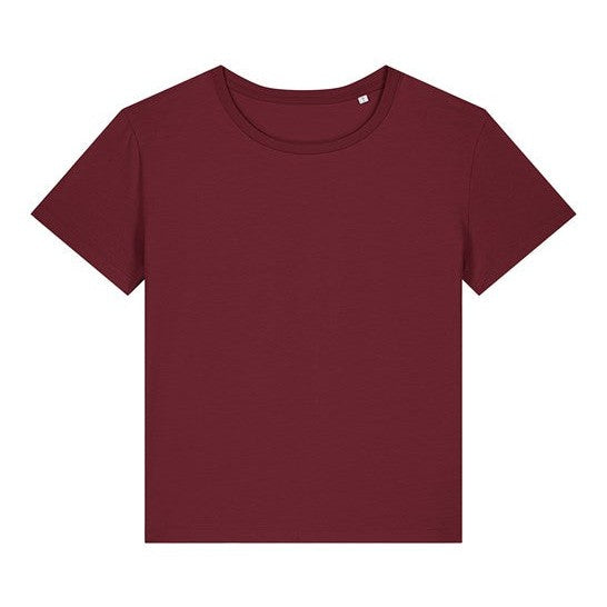 Stanley/Stella Women's Stella Serena Iconic Mid-Light T-Shirt (Sttw173) - Burgundy
