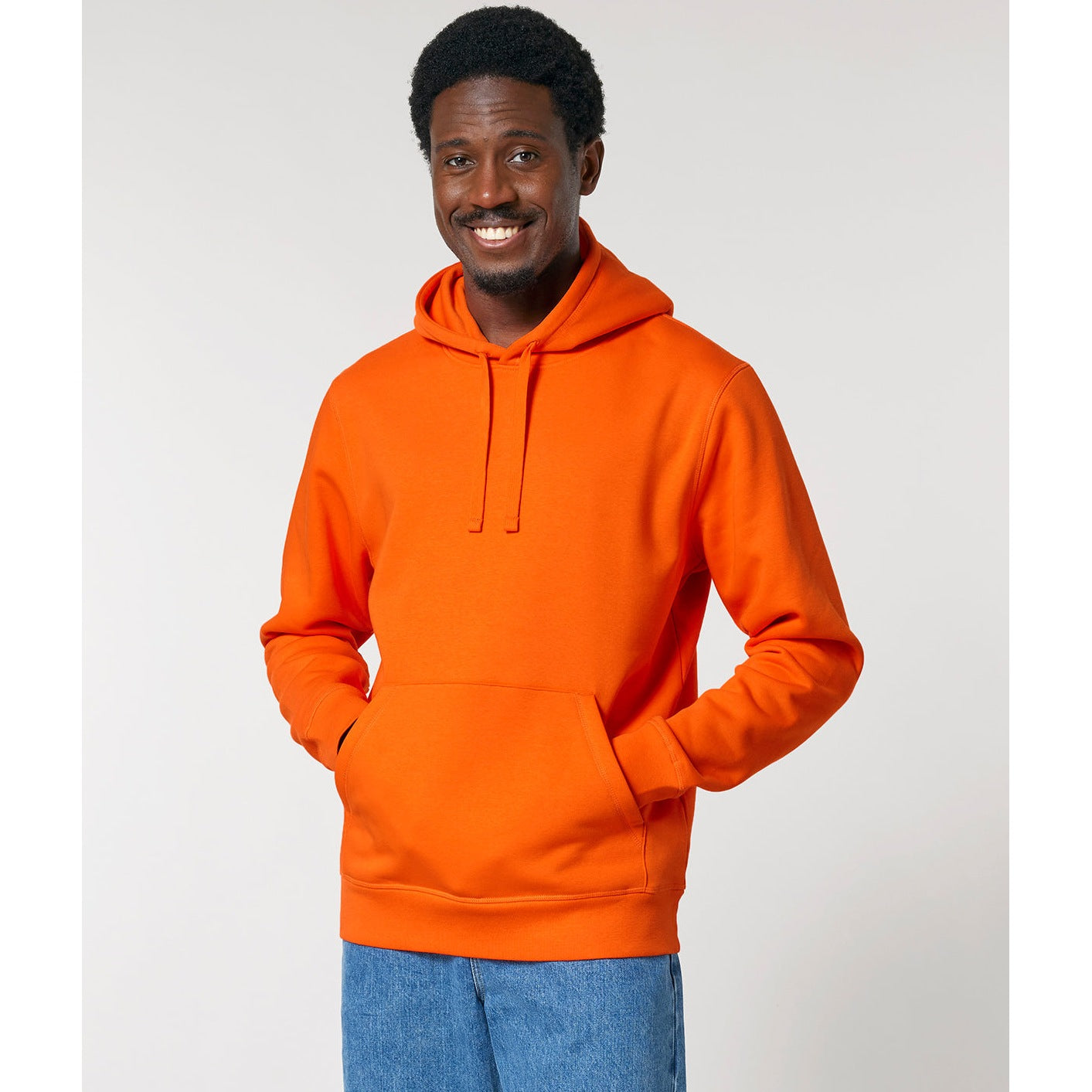 Stanley/Stella Unisex Drummer 2.0 Hoodie (Stsu168) - Bright Orange