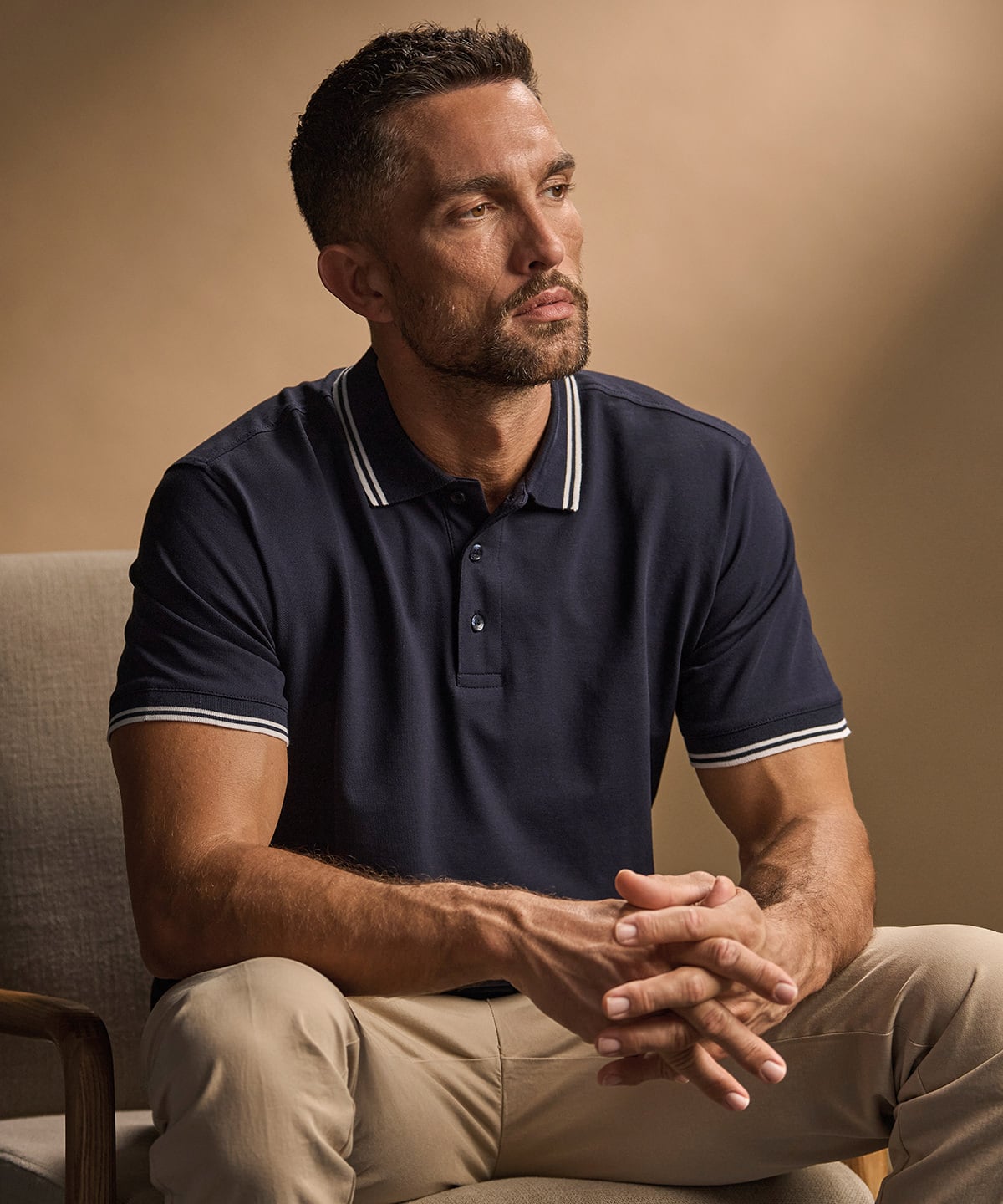 Tee Jays TJ032 Luxury Stripe Stretch Polo (1407)