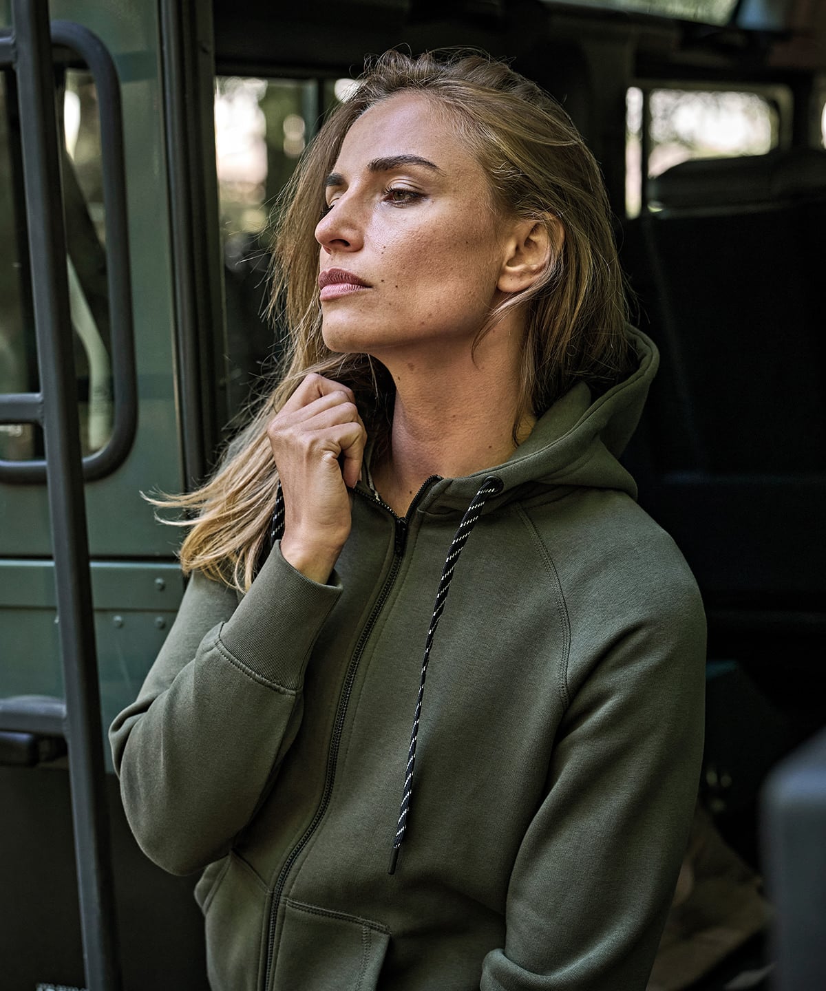 Tee Jays TJ055 Women’s Fashion Full-Zip Hoodie (5436)