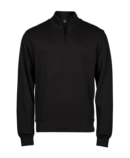 Tee Jays TJ058 Ribbed Interlock Half-Zip (5506)