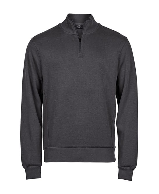 Tee Jays TJ058 Ribbed Interlock Half-Zip (5506)