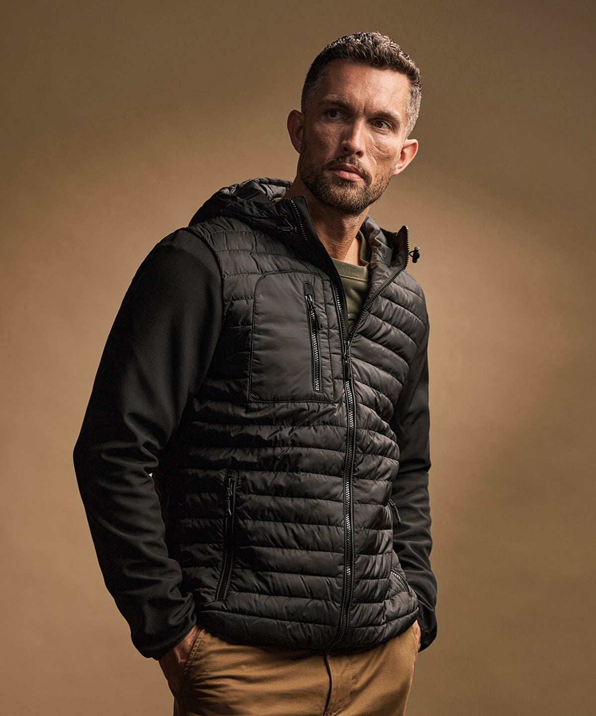 Tee Jays TJ105 Hooded Crossover Jacket (9628)