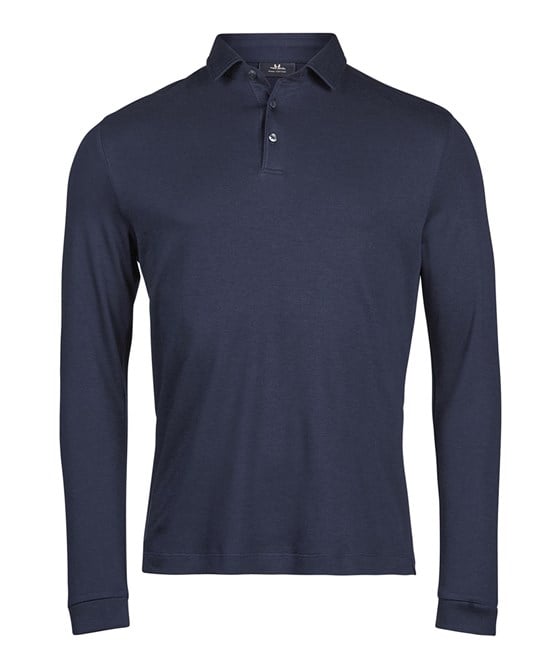 Tee Jays TJ127 Pima Cotton Long-Sleeve Polo (1442)