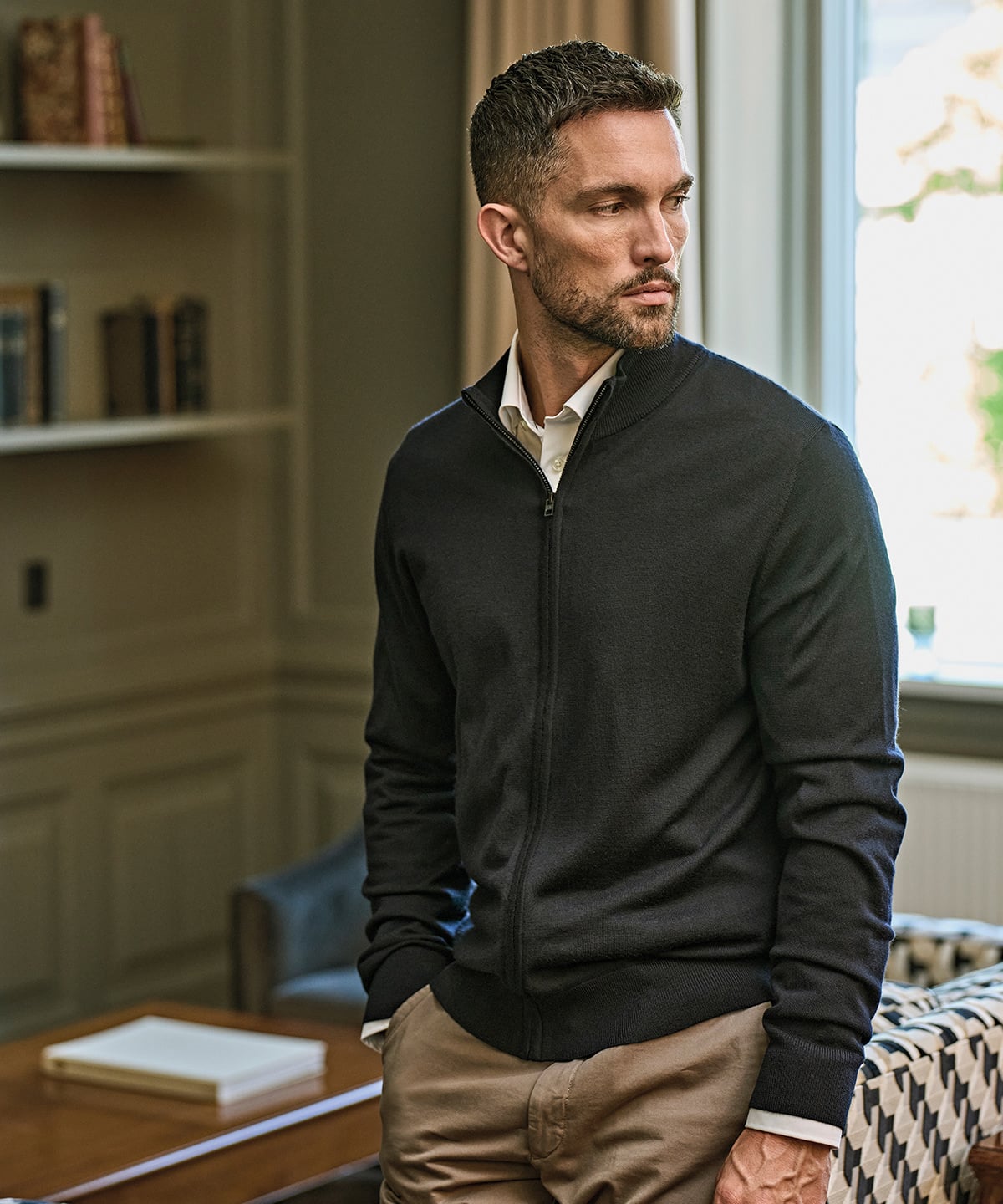 Tee Jays TJ132 Full-Zip Knit (6012)