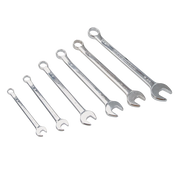 King Dick Open-Ended Spanner Set Whitworth 6pce