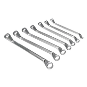 King Dick Ring Spanner Set Metric 8pce