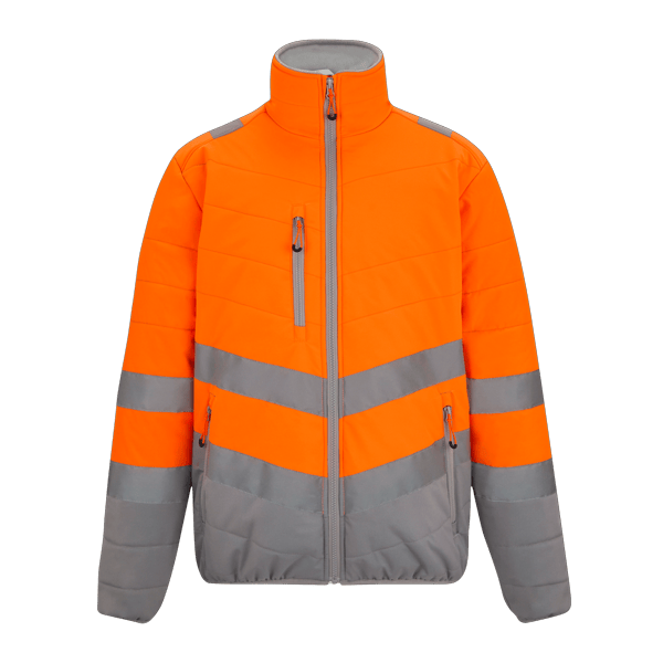 Regatta Professional Men's Hi-Vis Two Tone Thermal Jacket - Orange