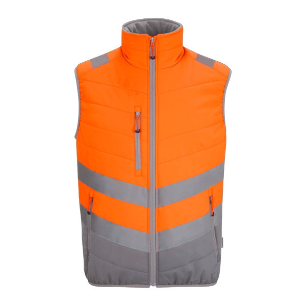 Regatta Professional Men's Hi-Vis Two Tone Thermal Gilet - Orange