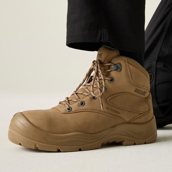 Regatta Professional Unisex Guardstone S7 Waterproof Hiker Boots - Stone