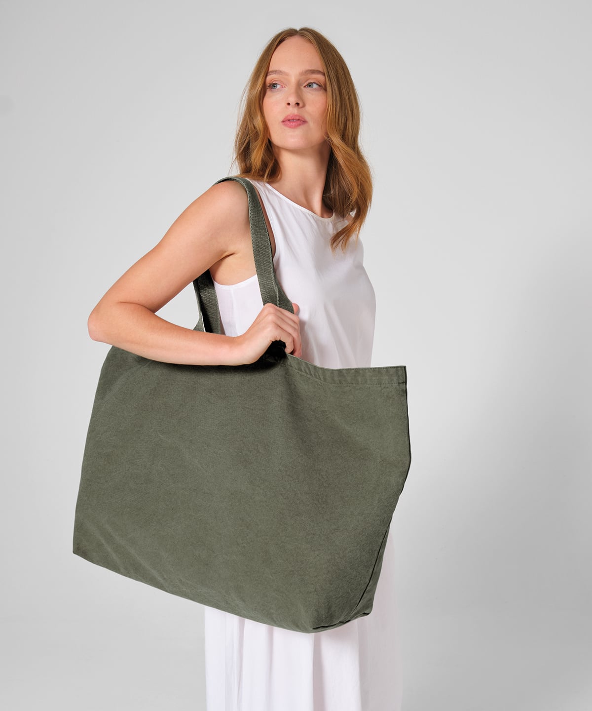 Westford Mill WM348 Garment-Dyed Oversized Tote Bag