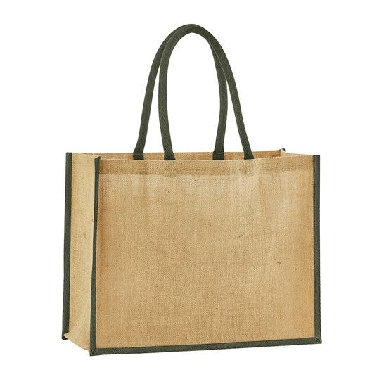 Westford Mill Natural Starched Jute Classic Shopper