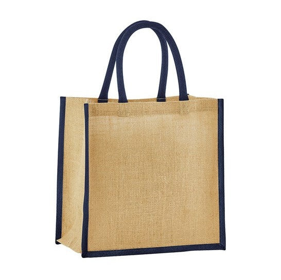 Westford Mill Natural Starched Jute Mini Gift Bag