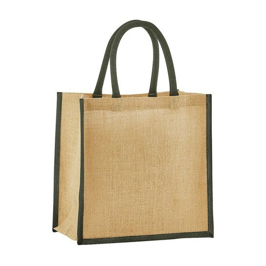Westford Mill Natural Starched Jute Mini Gift Bag