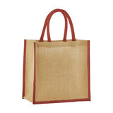 Westford Mill Natural Starched Jute Mini Gift Bag