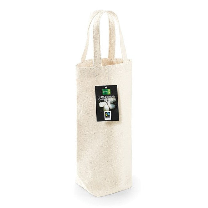 Westford Mill Fairtrade Cotton Bottle Bag