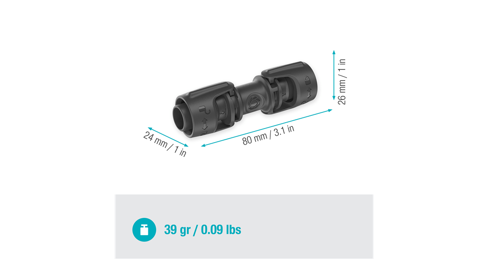 Gardena Connector 13 mm 1/2"