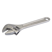 Silverline Adjustable Wrench Polished - Length 150mm/Jaw 17mm