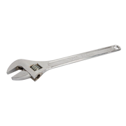 Silverline Adjustable Wrench Polished - Length 600mm/Jaw 57mm