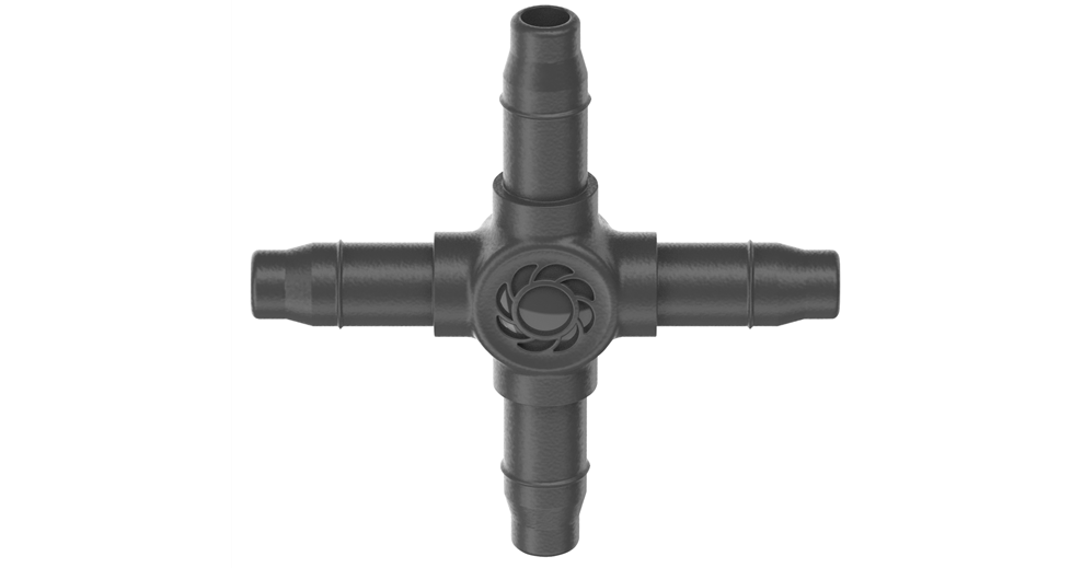 Gardena 4-Way Coupling 4,6 mm 3/16