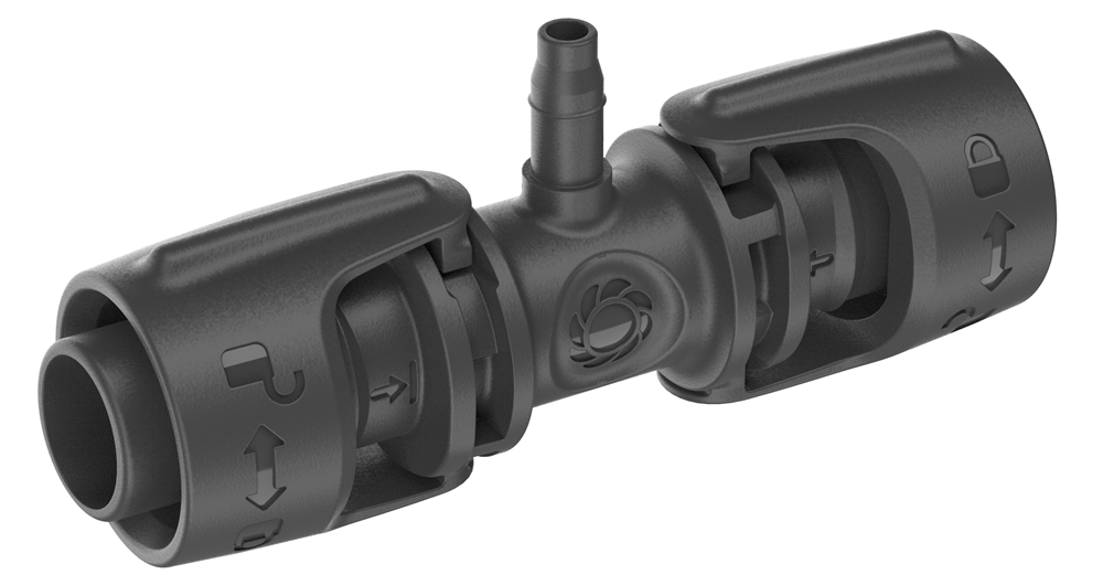 Gardena T-Joint 1/2" - 3/16"