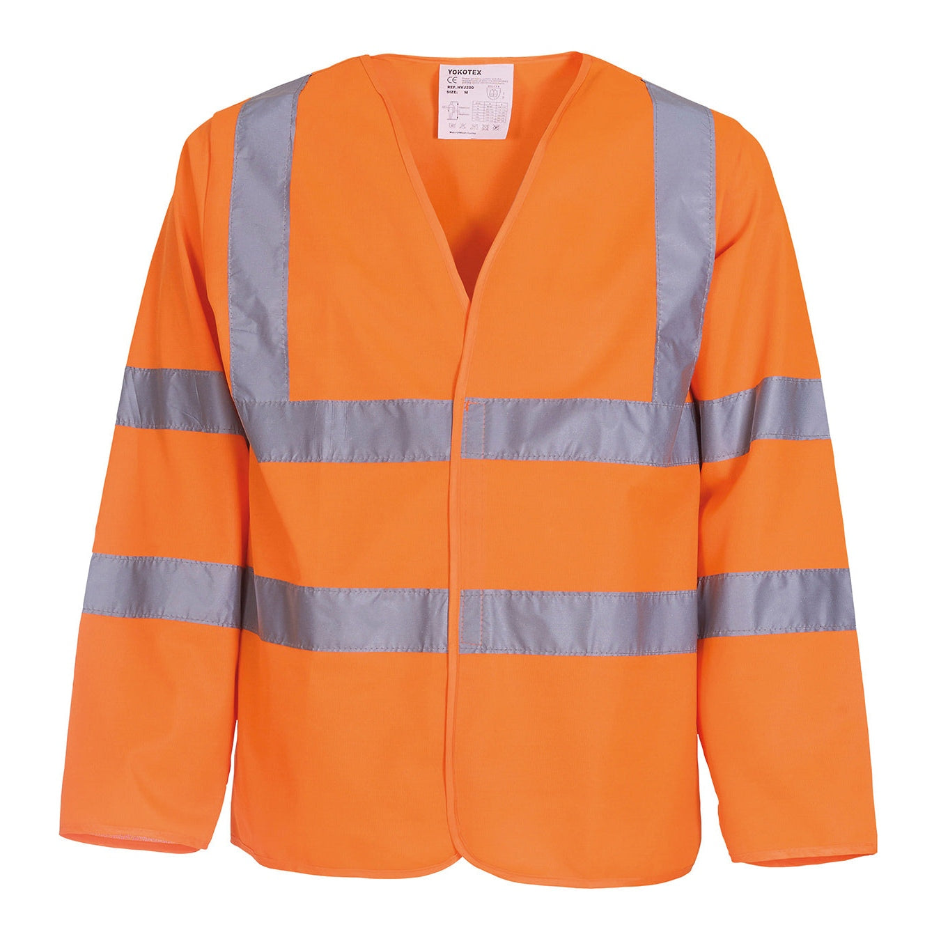 Yoko Hi-Vis Long Sleeve Waistcoat