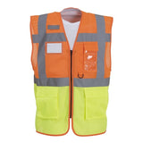 Yoko Hi-Vis Top Cool Open-Mesh Executive Waistcoat