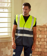 Yoko Hi-Vis Two-Tone Waistcoat