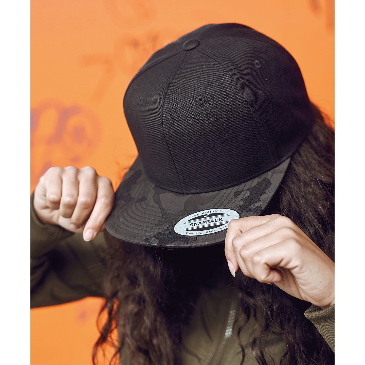 Flexfit By Yupoong Camo Visor Snapback (6089Cv)